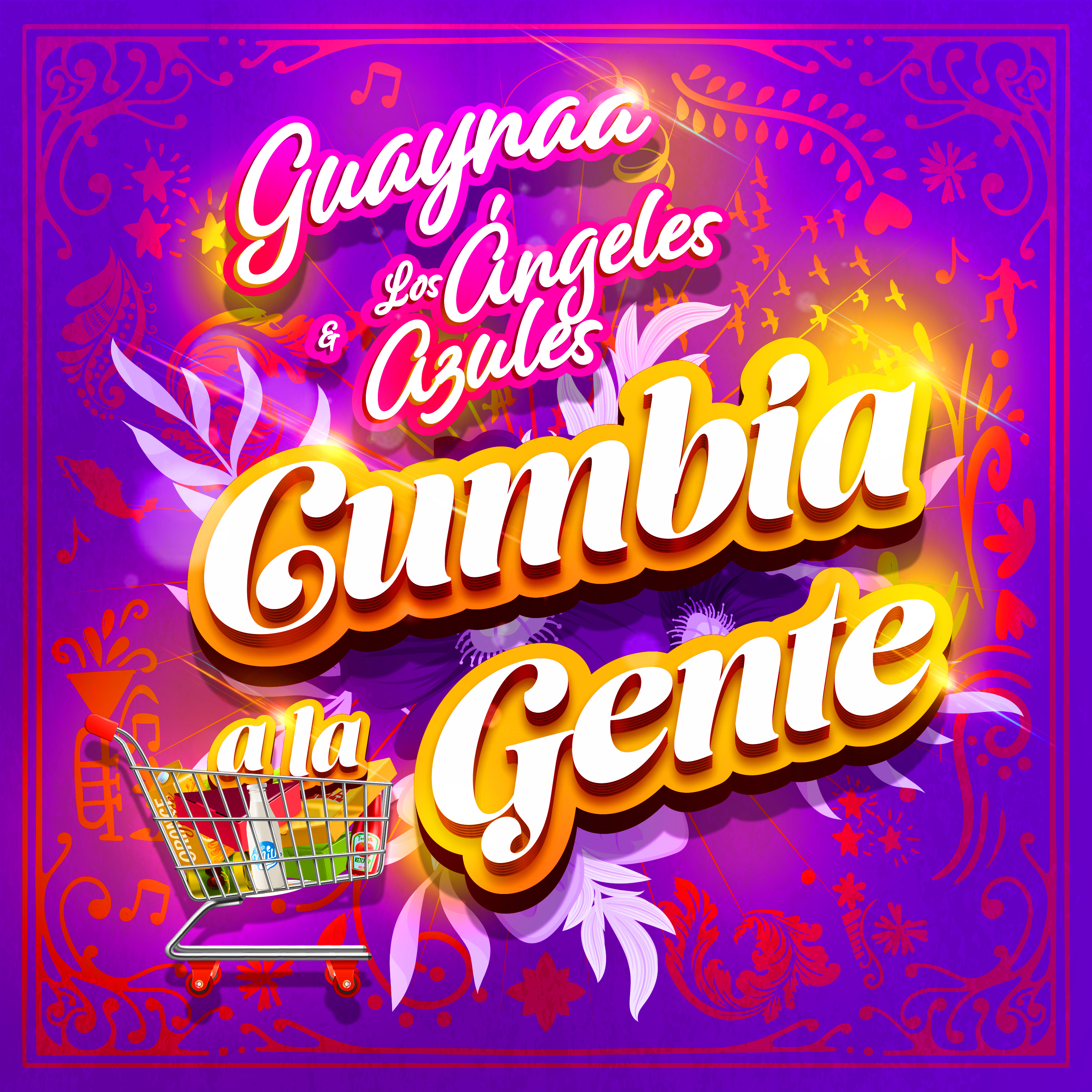 Guaynaa #1 en Colombia, México, Argentina, El Salvador y Guatemala con “Cumbia a la Gente”  junto a los Angeles azules – @Guaynaa_