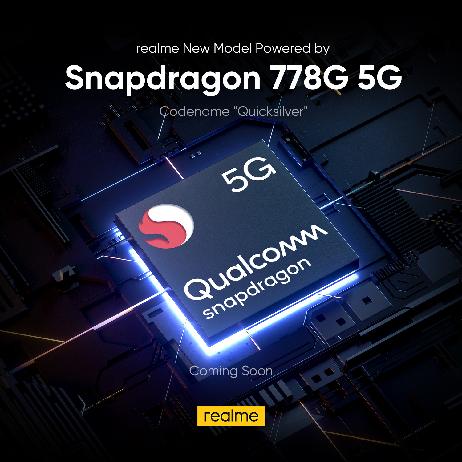 Realme anuncia nuevo smartphone con procesador Snapdragon 778G 5G