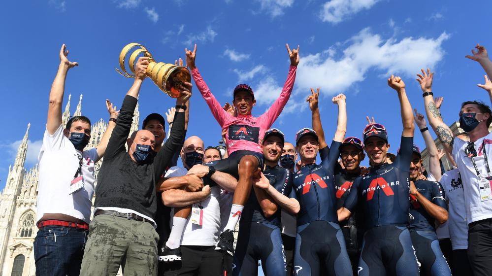 Egan Bernal tras ganar el Giro: «Estoy explotando de felicidad»