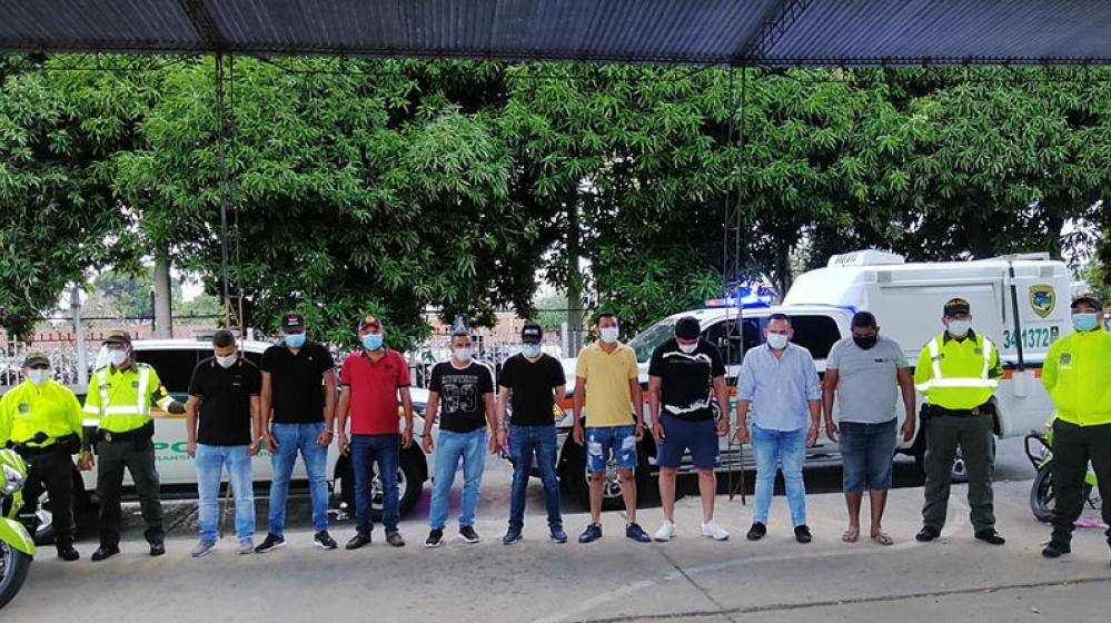 Banda ‘El Combo del Patrón’ fue enviada a la cárcel con detenciones en Barranquilla
