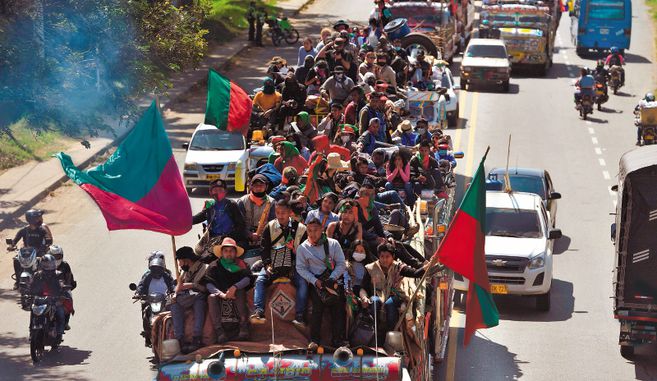 Minga indígena anuncia nuevas movilizaciones de protestas en Cali