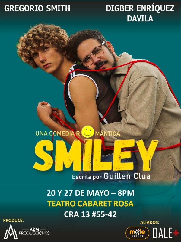 Smiley llegá a Bogotá para conquistar los corazones de su audiencia