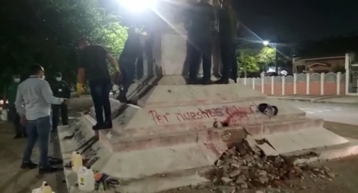 Siete jóvenes conducidos a la UCJ por vandalismo en Barranquilla