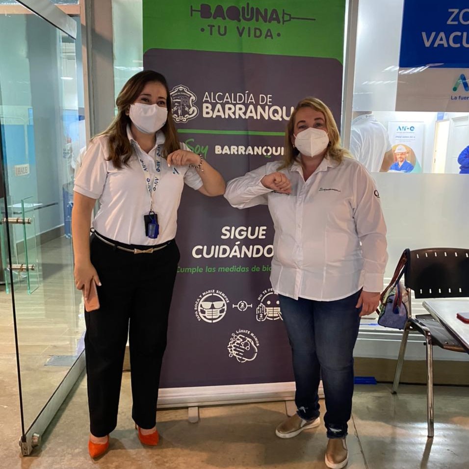 En alianza con Alcaldía de Barranquilla Air-e vacunó a sus colaboradores – @Aire_Energia