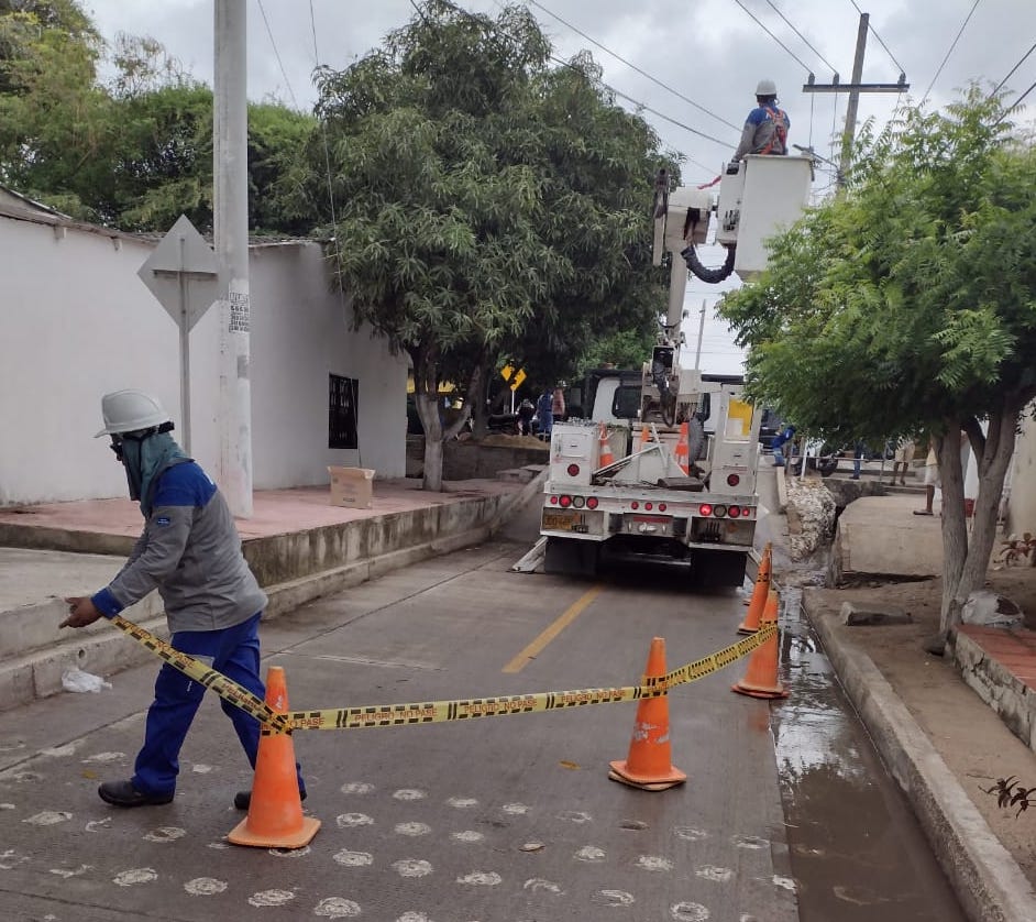 Hoy Jueves Air-e realizara reposición de redes eléctricas en San José y El Carmen – @Aire_Energia