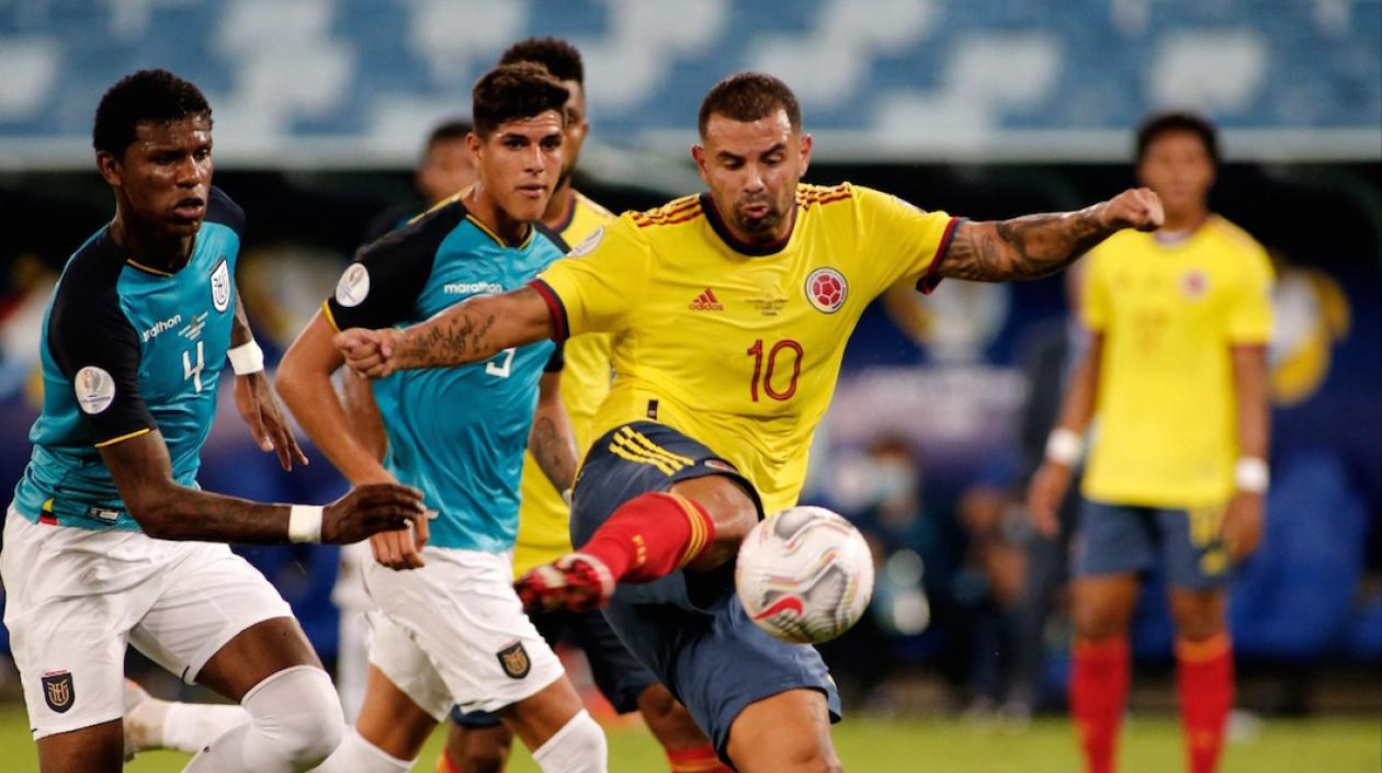 Colombia ganó ante Ecuador en un discreto debut de Copa América