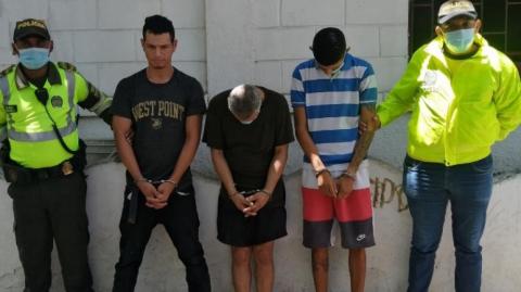Tres de ‘Los Chirretes’ fueron detenidos debido a atracos en buses de Barranquilla