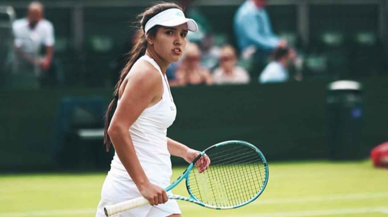 María Camila Osorio debutó con triunfo en la eliminatoria del Abierto de Wimbledon