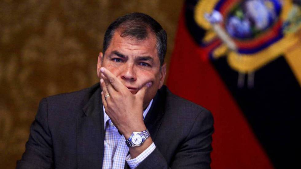 Justicia de Ecuador da cinco días a Rafael Correa para pagar reparación