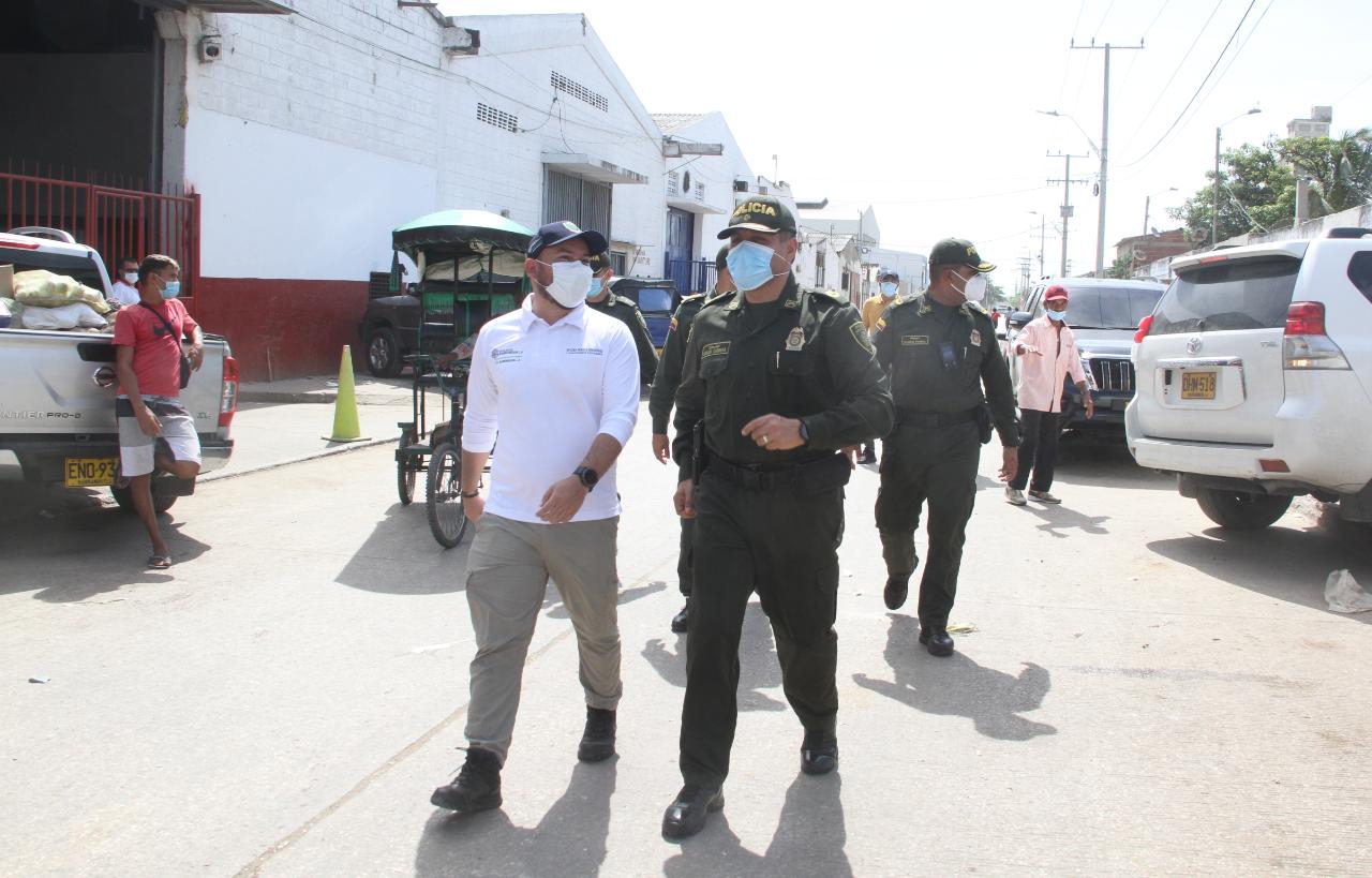 Distrito y fuerza pública despliegan acciones articuladas por la seguridad de Barranquillita – @alcaldiabquilla