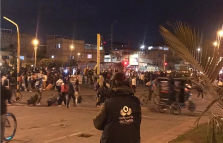 Investigan venta de drogas en inmediaciones al Portal Américas en Bogotá durante protestas