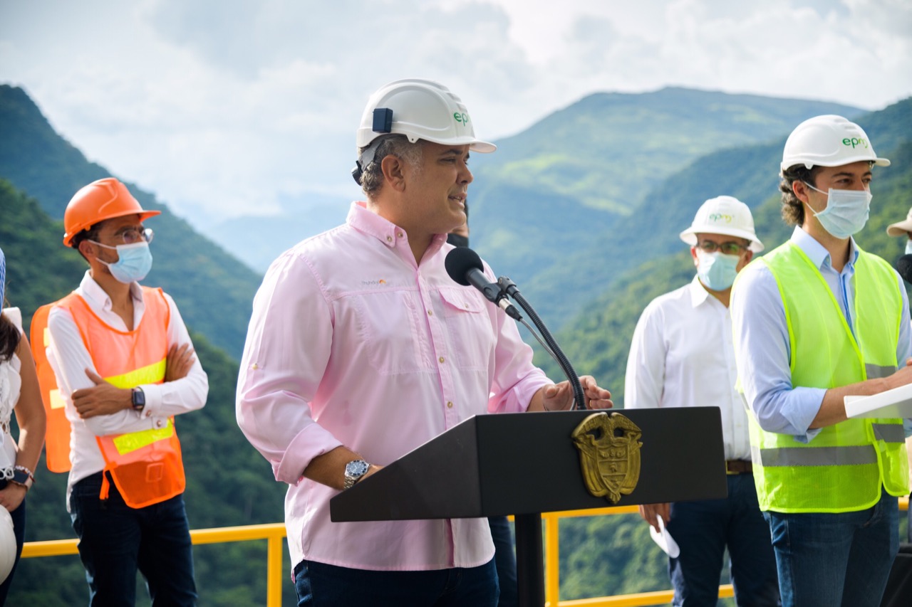 Presidente Duque anuncia que Hidroituango ya superó la contingencia