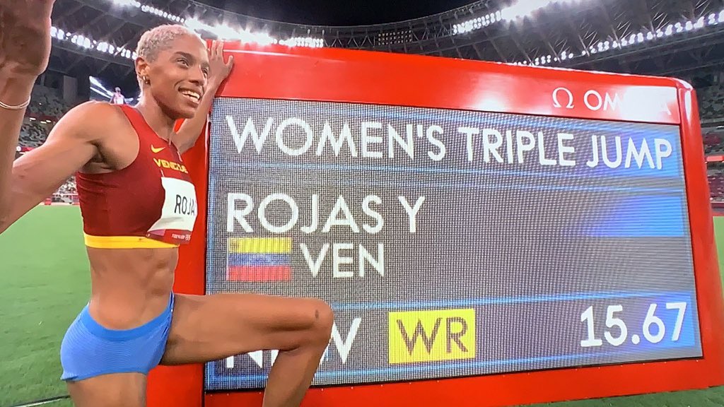 Venezuela se rinde ante Yulimar Rojas, la reina del Salto Triple
