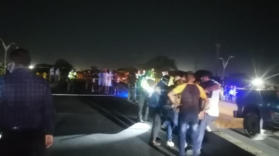 Fallece mujer al ser arrollada por un bus en el puente de la Cordialidad con Circunvalar