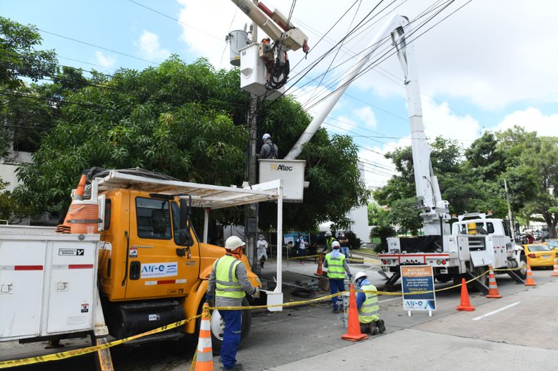 Hoy se ejecutan trabajos eléctricos en sectores de San Felipe y Las Nieves de Barranquilla