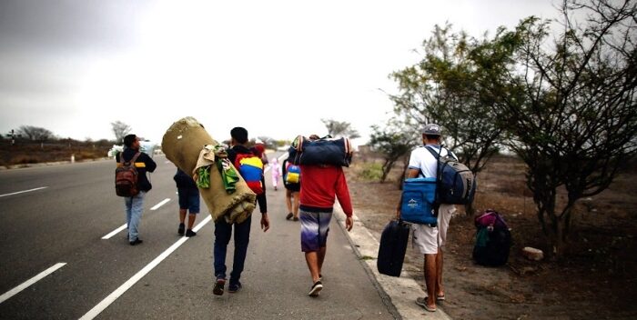 Una nueva caravana de migrantes parte del sur de México rumbo a EEUU