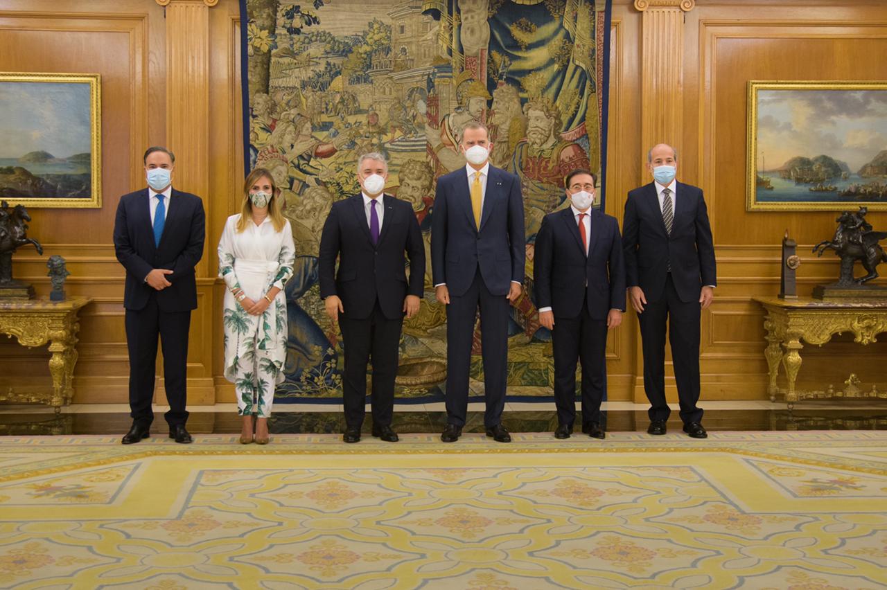 Presidente Iván Duque se reunió este jueves con el Rey Felipe VI de España – @IvanDuque
