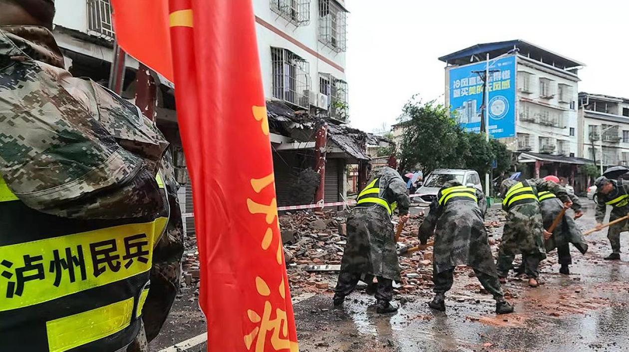 Al menos dos muertos dejó terremoto de 6 grados en China