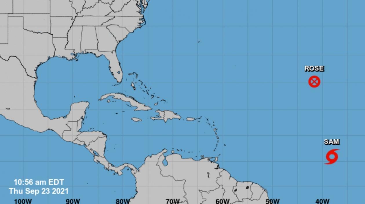 La tormenta tropical ‘Sam’ fue formada en el Océano Atlántico