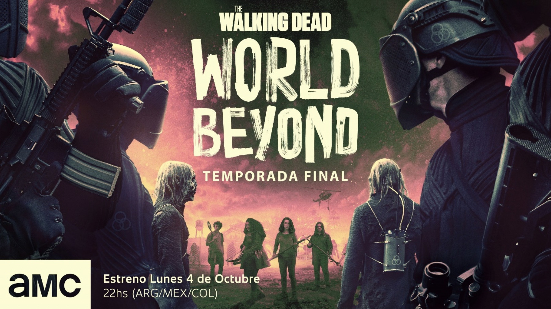 AMC presenta en Colombia la segunda temporada de   “The Walking Dead: World Beyond”