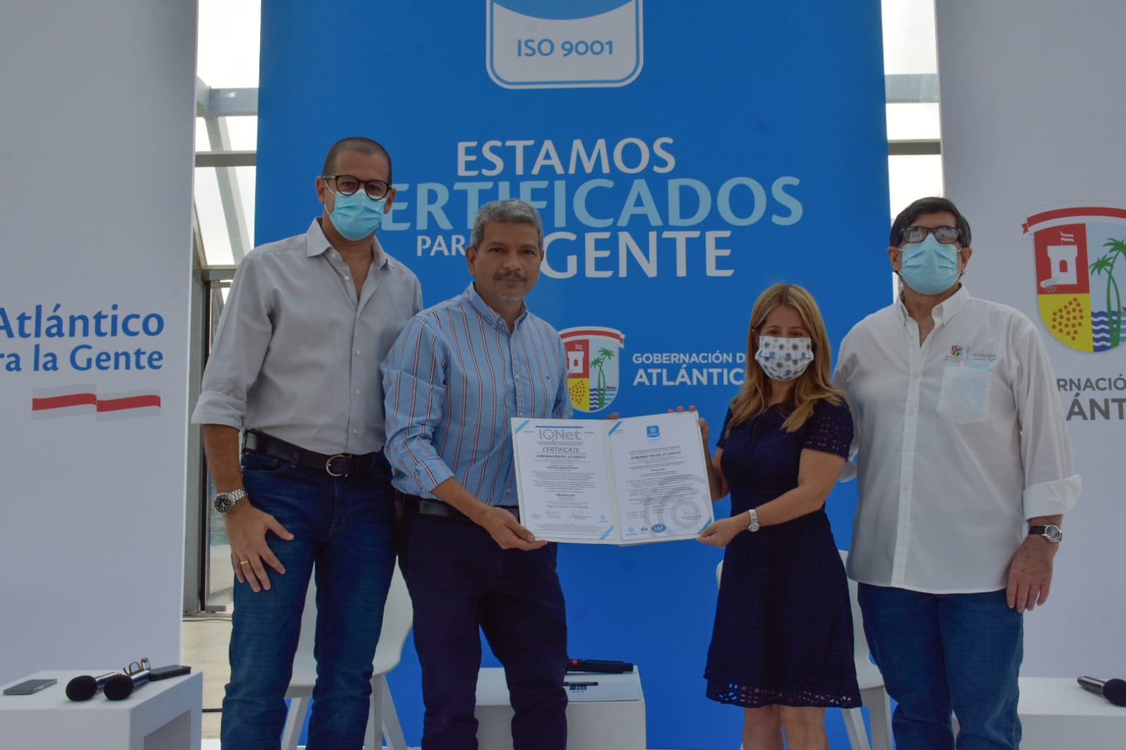 Icontec renueva por tres años el certificado de calidad de la Gobernación del Atlántico – @Gobatlantico