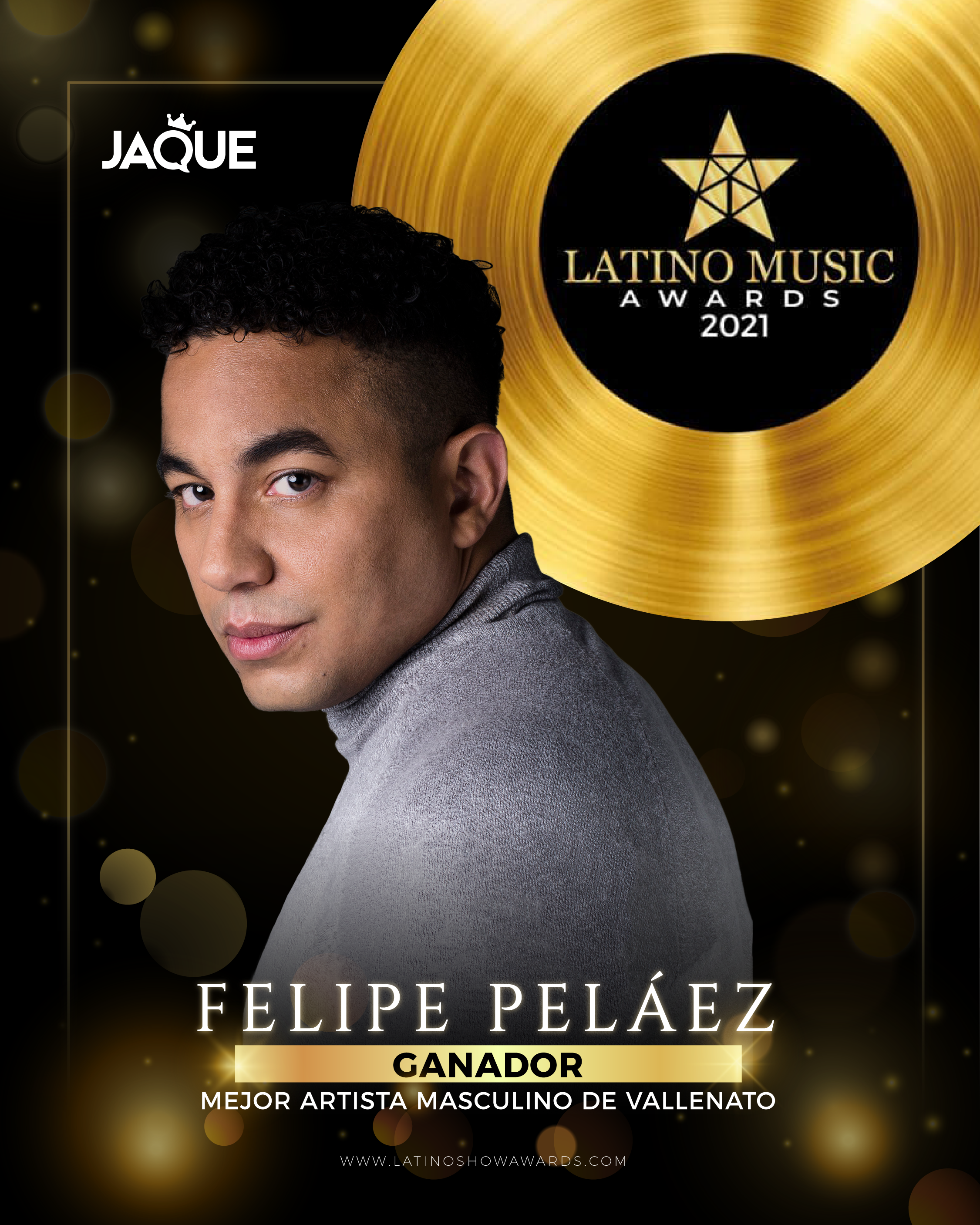 Pipe Peláez continúa cosechando éxitos y le regala un nuevo reconocimiento a sus seguidores gracias a los Latino Music Awards