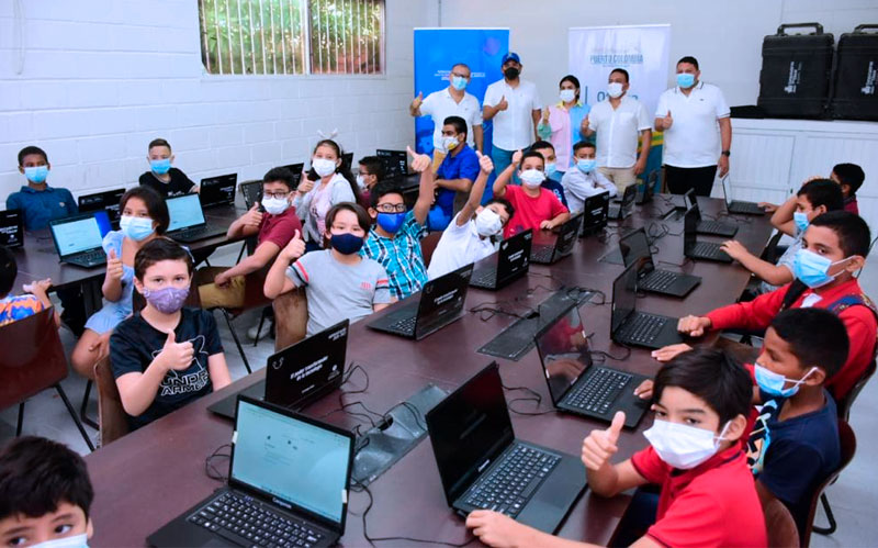 En Puerto Colombia, niños y jóvenes inician curso para aprender a desarrollar videojuegos