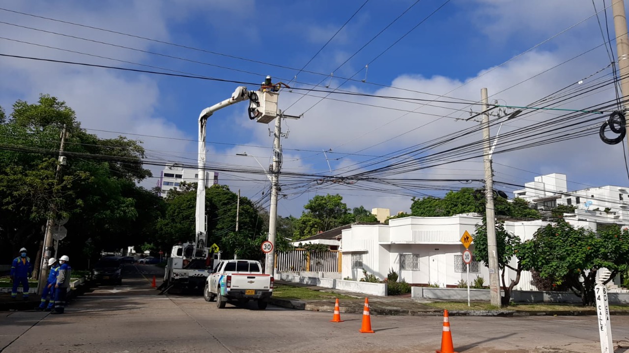En sectores del barrio San Felipe habrá adecuaciones eléctricas para mejor el servicio de energía en el suroccidente