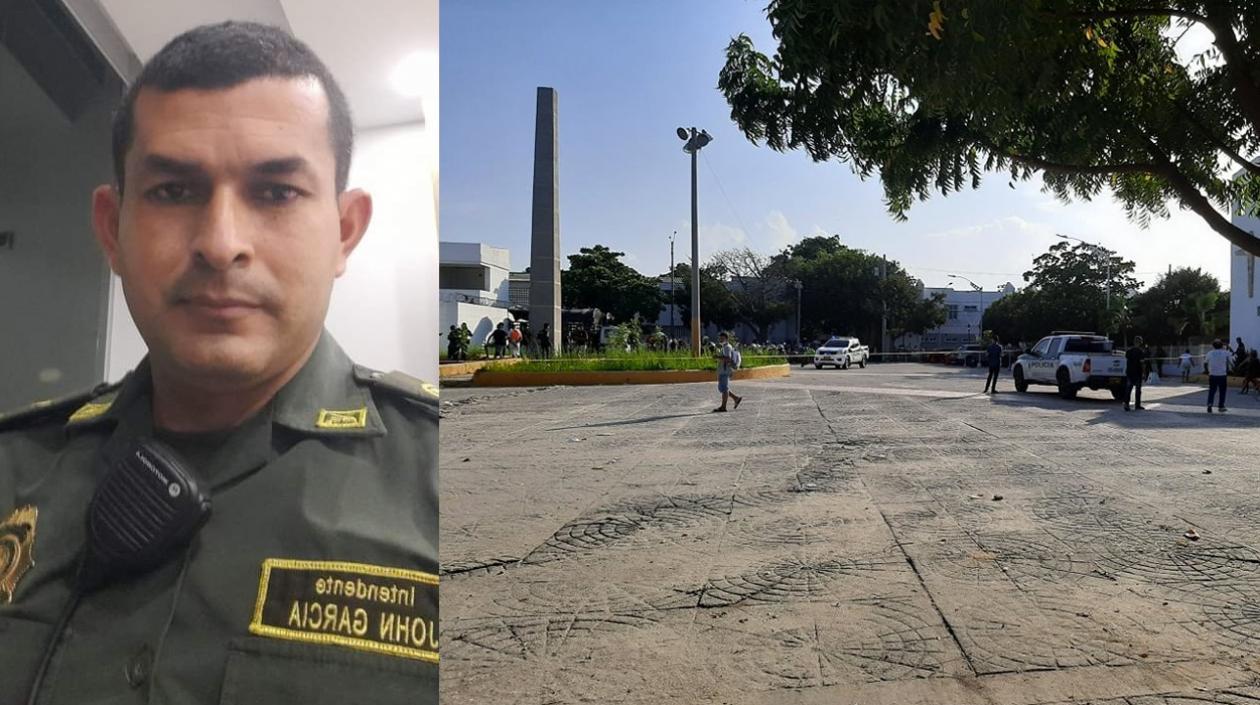 Policía se suicidó tras dispararse en la cabeza en la Estación Simón Bolivar de Barranquilla