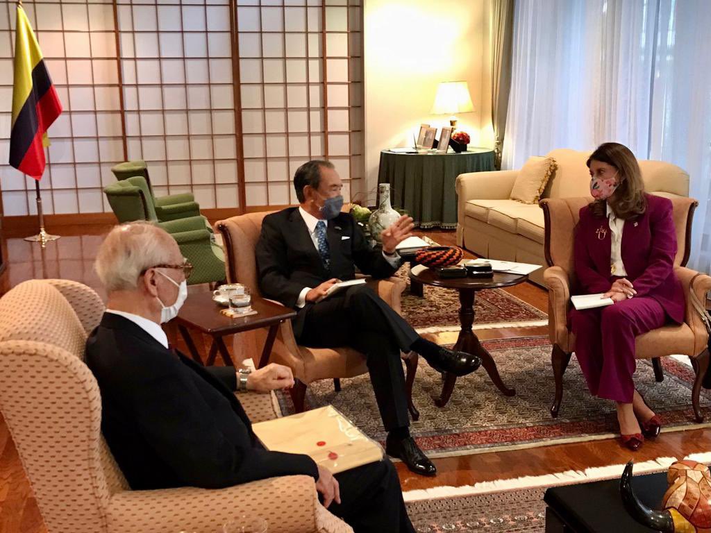 Colombia y Japón destacan valores comunes durante visita de Vicepresidenta a Tokio