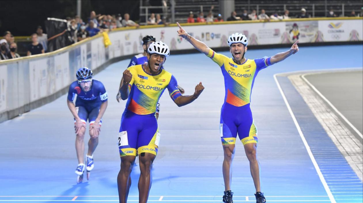 Colombia gana el título de velocidad y va por el campeonato absoluto en el Mundial de Patinaje