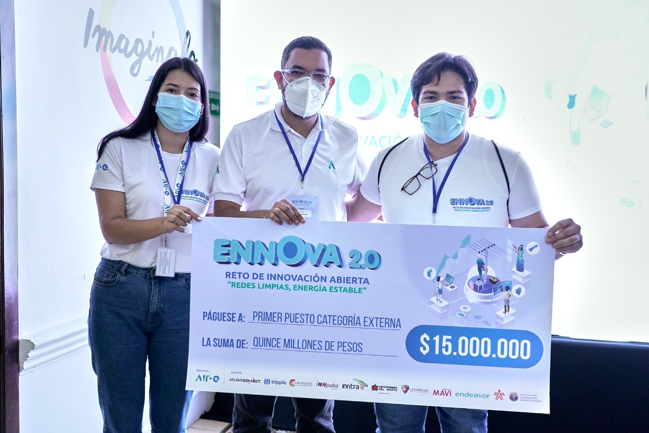 Air-e premió mejores ideas en el programa “Ennova 2.0: redes limpias, energía estable” – @aire_energia
