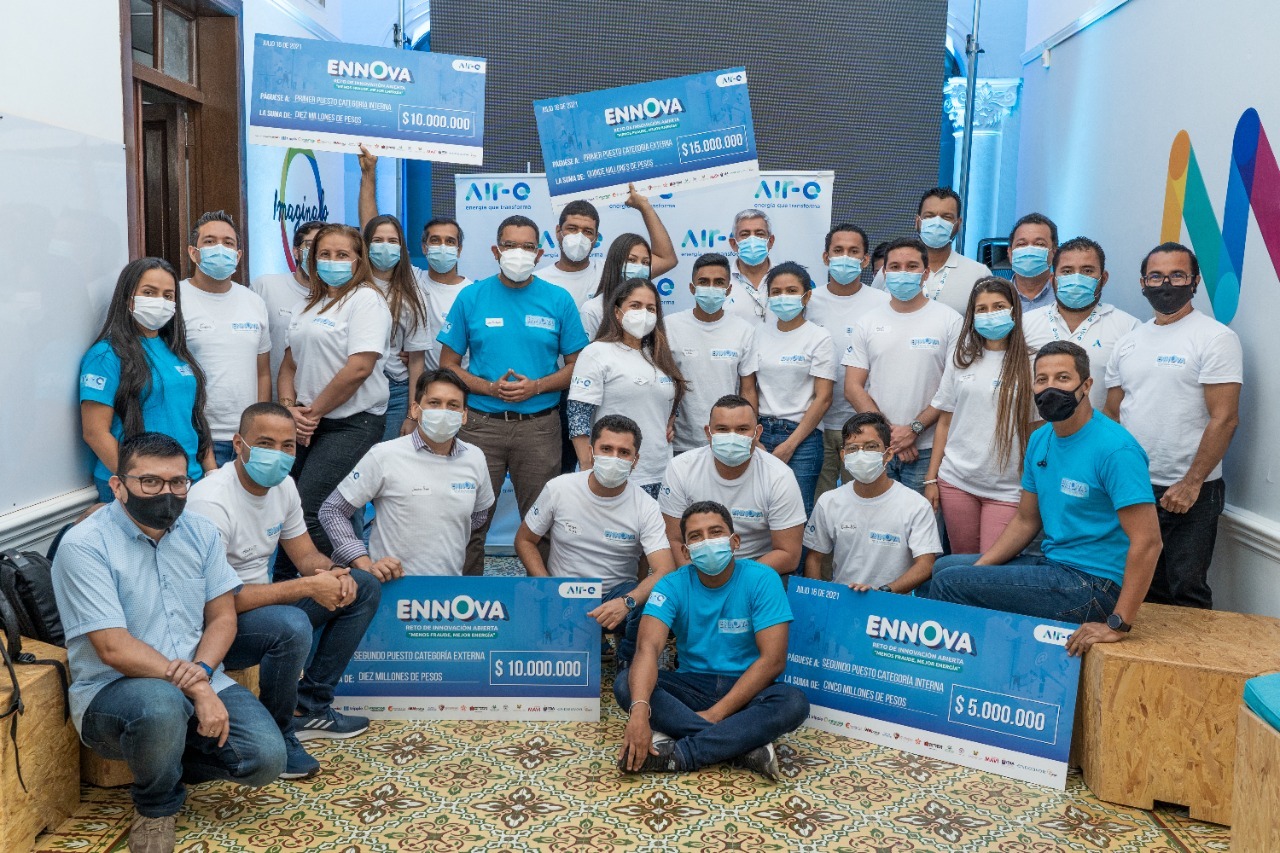 92 participantes en el concurso Ennova para reducir contaminación industrial y salina en las redes – @Aire_Energia