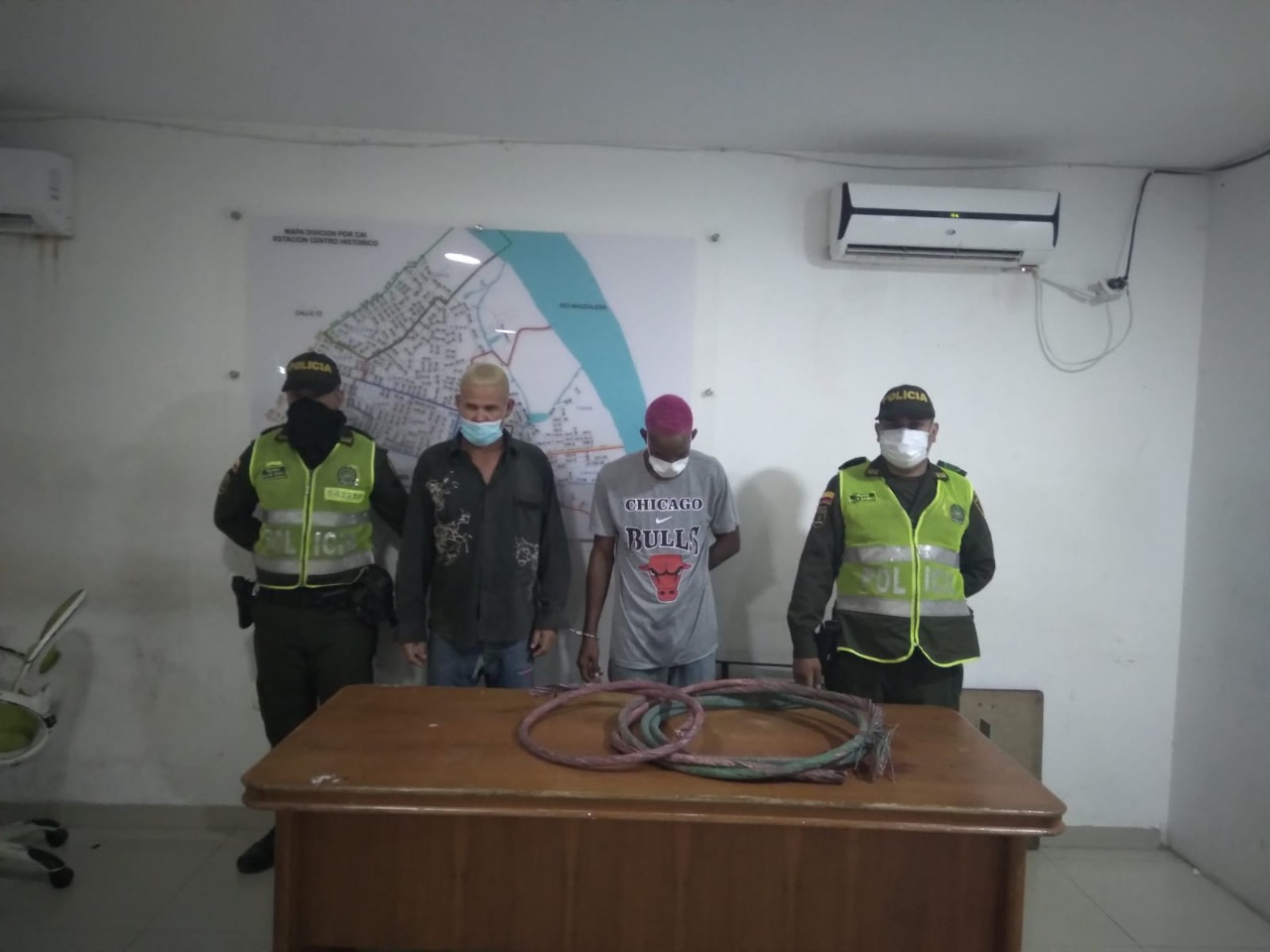Nuevo intento de robo de cables en Barranquillita – @aire_energia