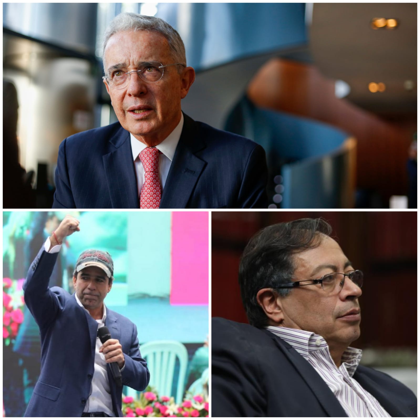 Uribe: «Alex Char construye, Gustavo Petro destruye»