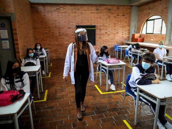 Regreso a la presencialidad en colegios de Bogotá
