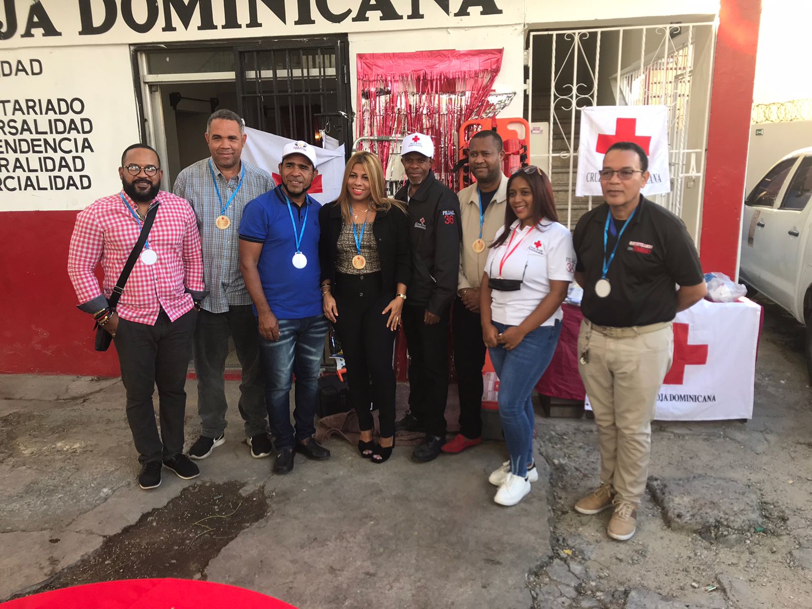 Cruz Roja Dominicana otorga reconocimientos a destacado comunicadores en Santo Domingo Oeste
