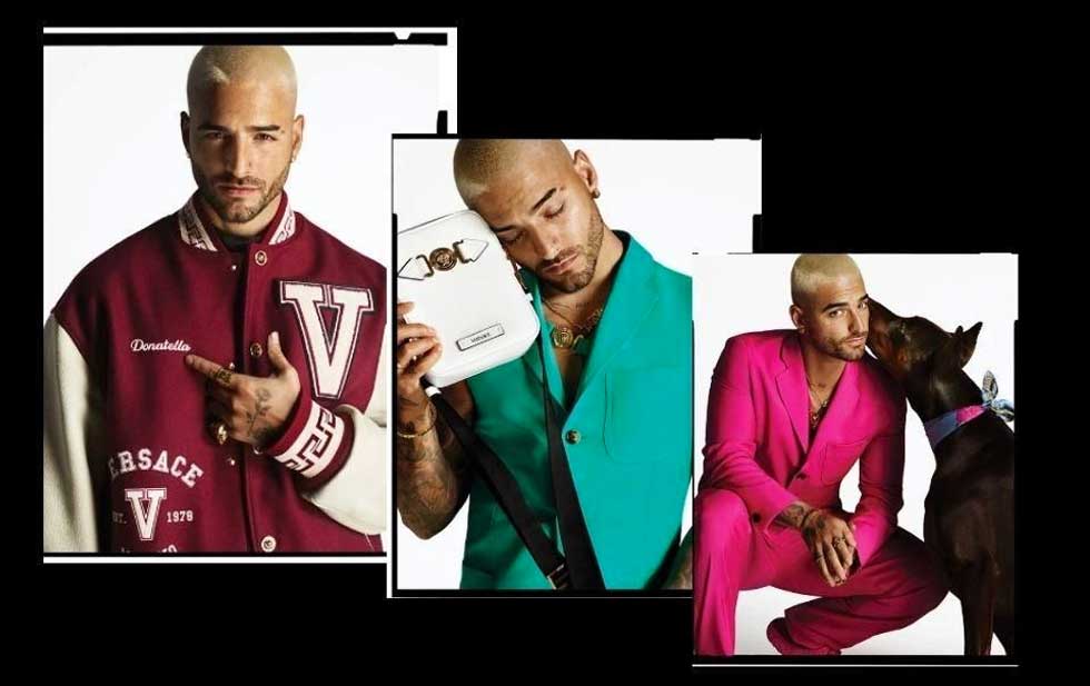 Conquistando el mundo de la moda: Maluma al convertirse en la nueva imagen de la marca de ropa Versace