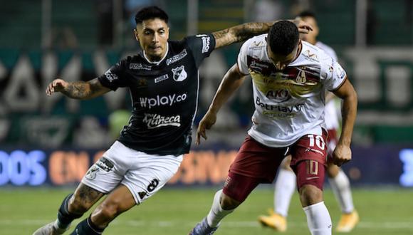 Superliga de ida entre el Deportivo Cali vs Deportes Tolima