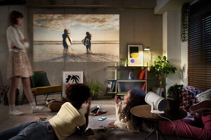 The Freestyle, el proyector portátil de Samsung que genera emoción mundial tras su lanzamiento