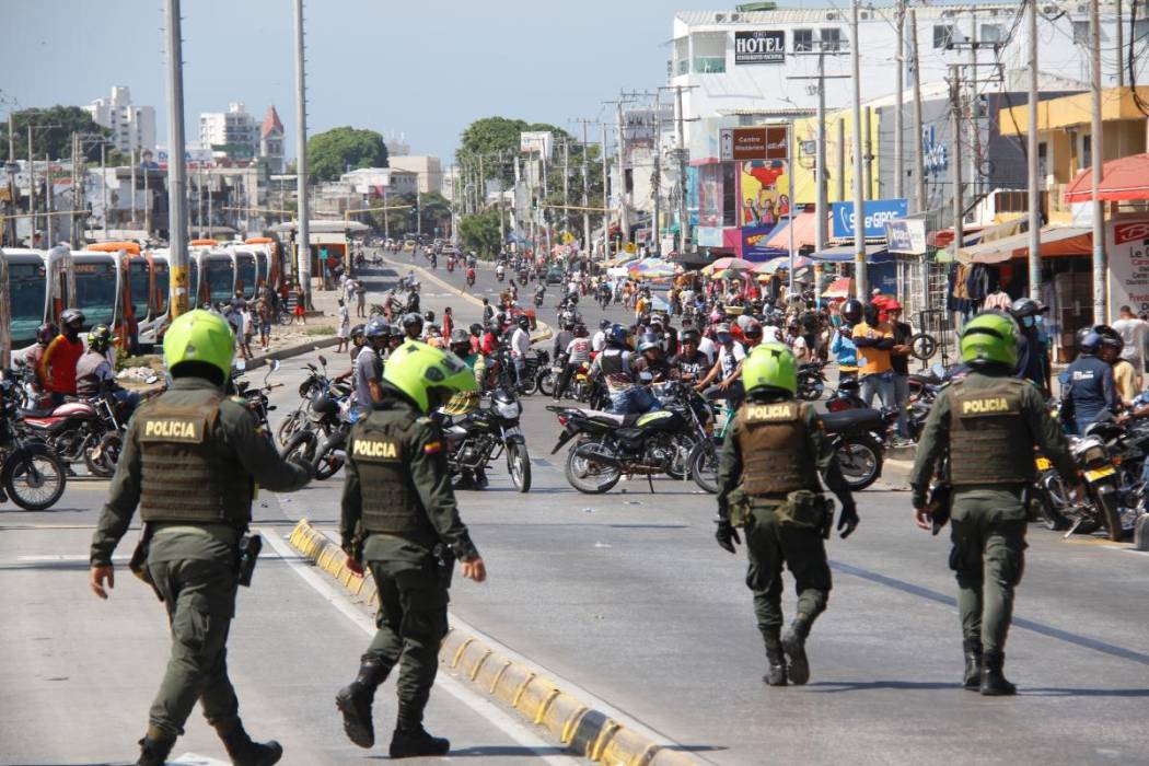 Atención: paro de motos este lunes en Cartagena