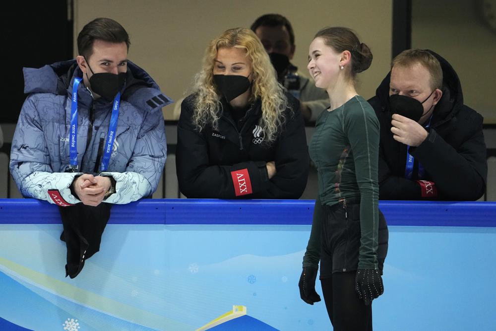 La deportista rusa práctica a pesar del informe de prueba de drogas positiva