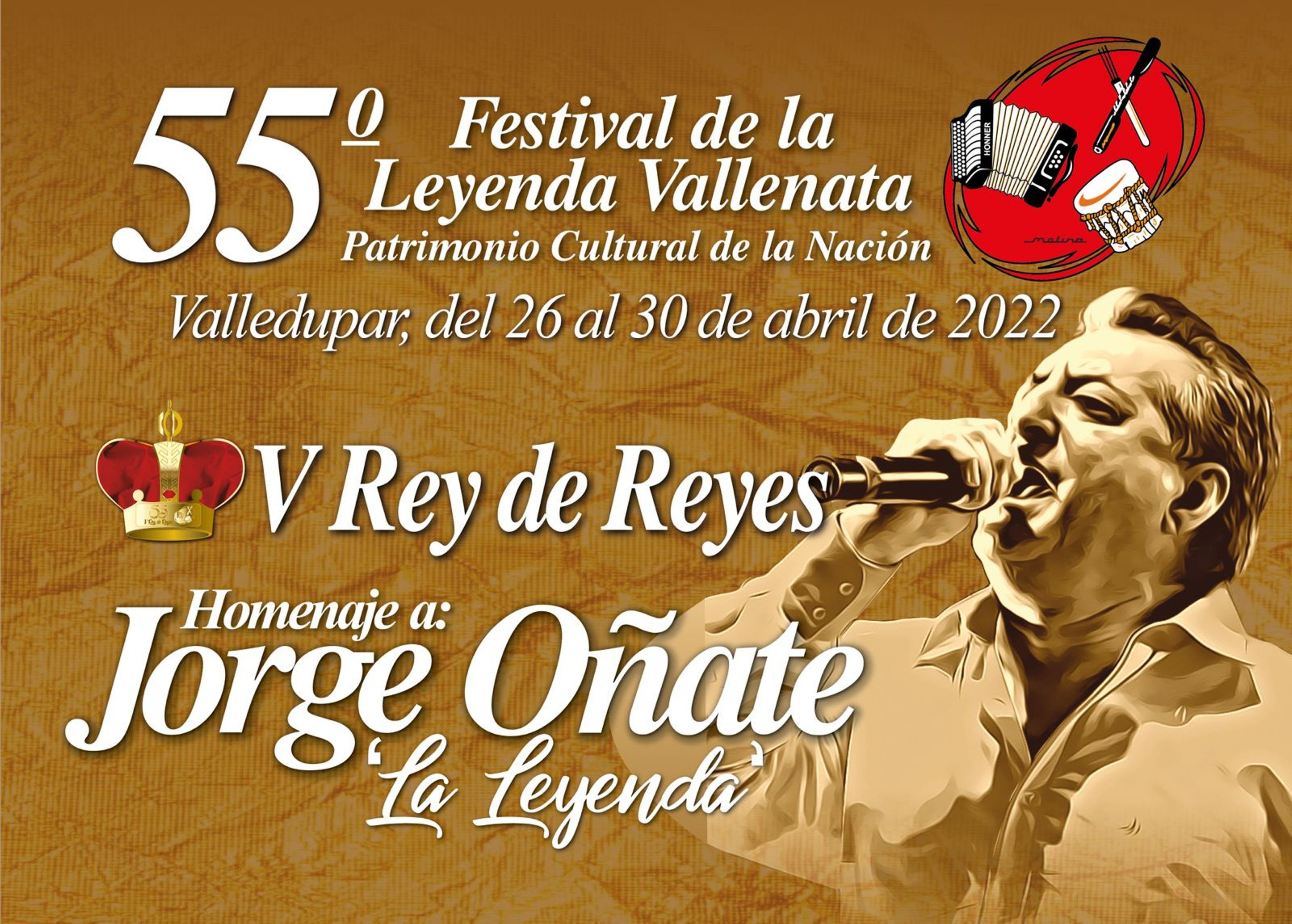 El 12 de marzo en Bogotá, lanzamiento del 55º Festival de la Leyenda Vallenata – @FESVALLENATO