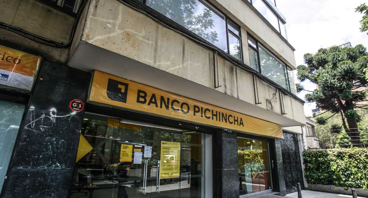 El Banco Pichincha ganó 102 millones de dólares en 2021, el doble que 2020