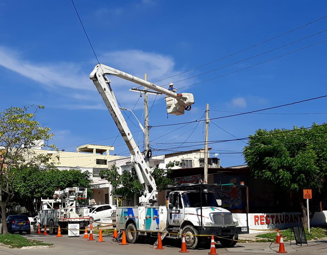 Air-e realizará adecuaciones eléctricas en los barrios San Salvador y Las Palmas de Barranquilla – @Aire_Energia