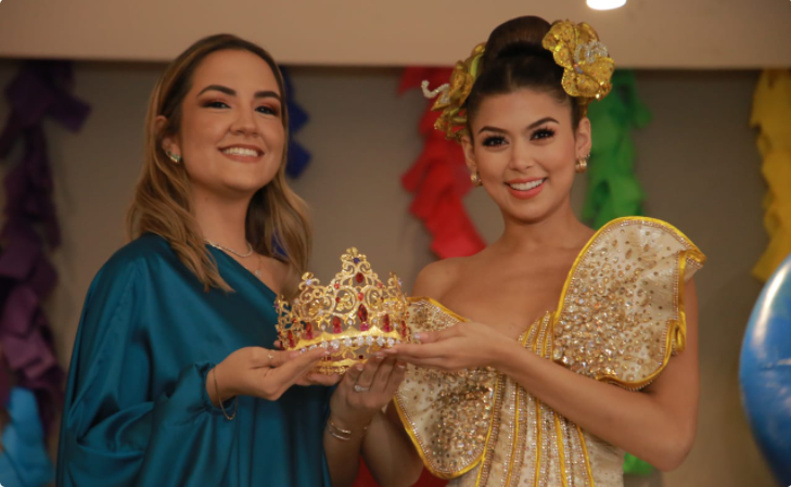 Valeria Charris recibe corona que lucirá como Reina del Carnaval de Barranquilla – @Carnaval_SA