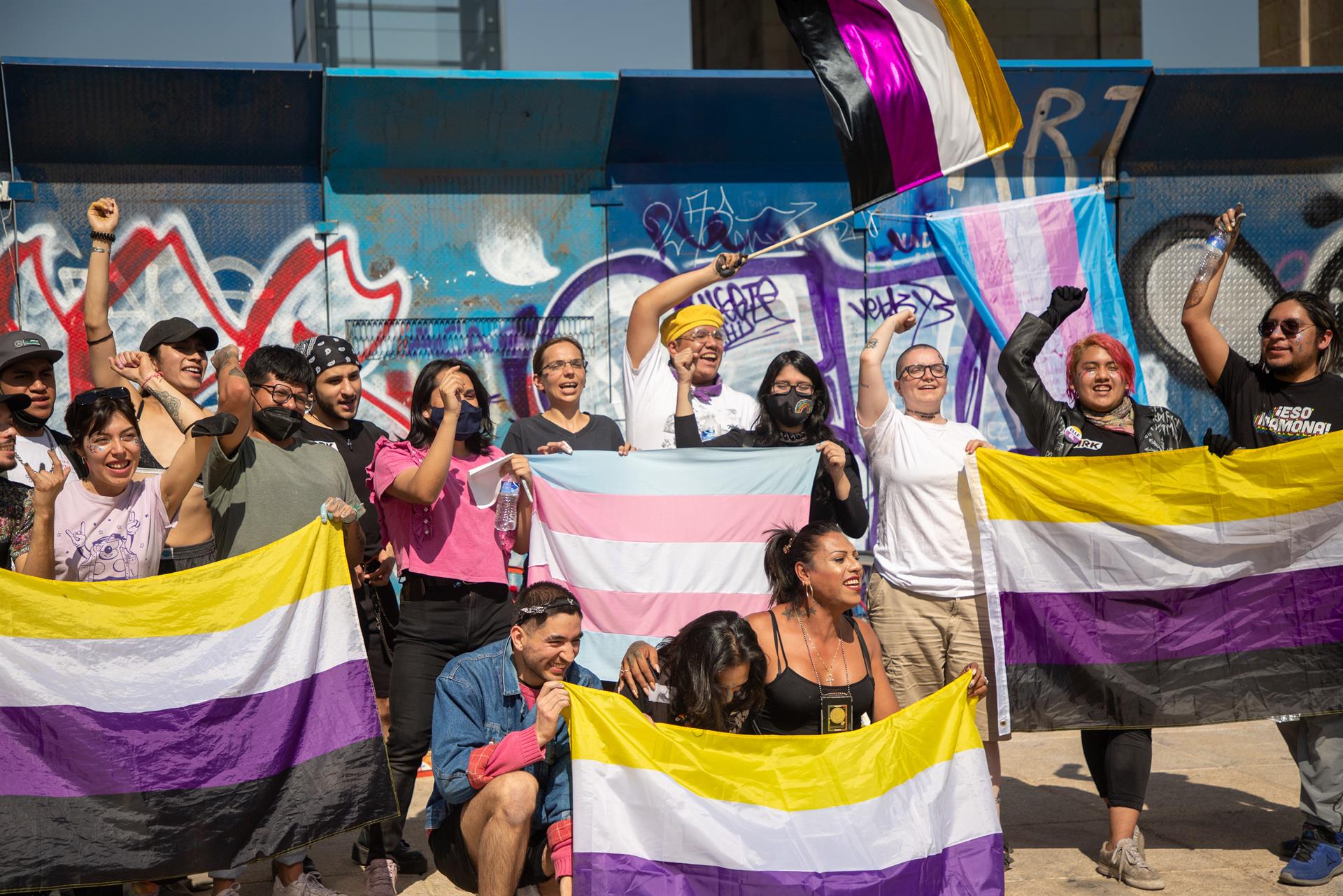 Comunidad trans se manifiesta en México para exigir seguridad y respeto