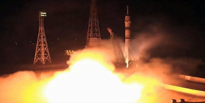 Rusia lanza Soyuz MS-21 con la primera tripulación únicamente rusa en 14 años
