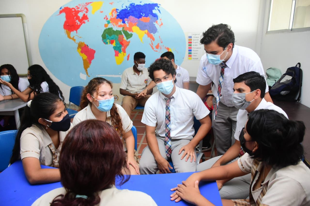 Gobernación socializó piloto del Modelo de Naciones Unidas a colegios oficiales en Puerto Colombia