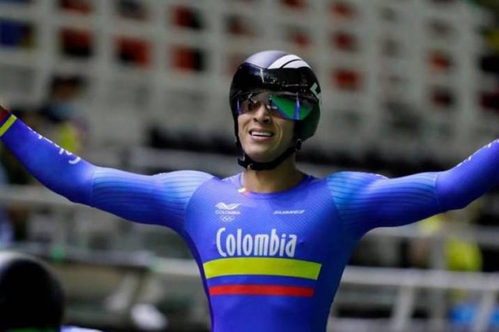 El colombiano Cristian Ortega, oro en el kilómetro contrarreloj en Glasgow
